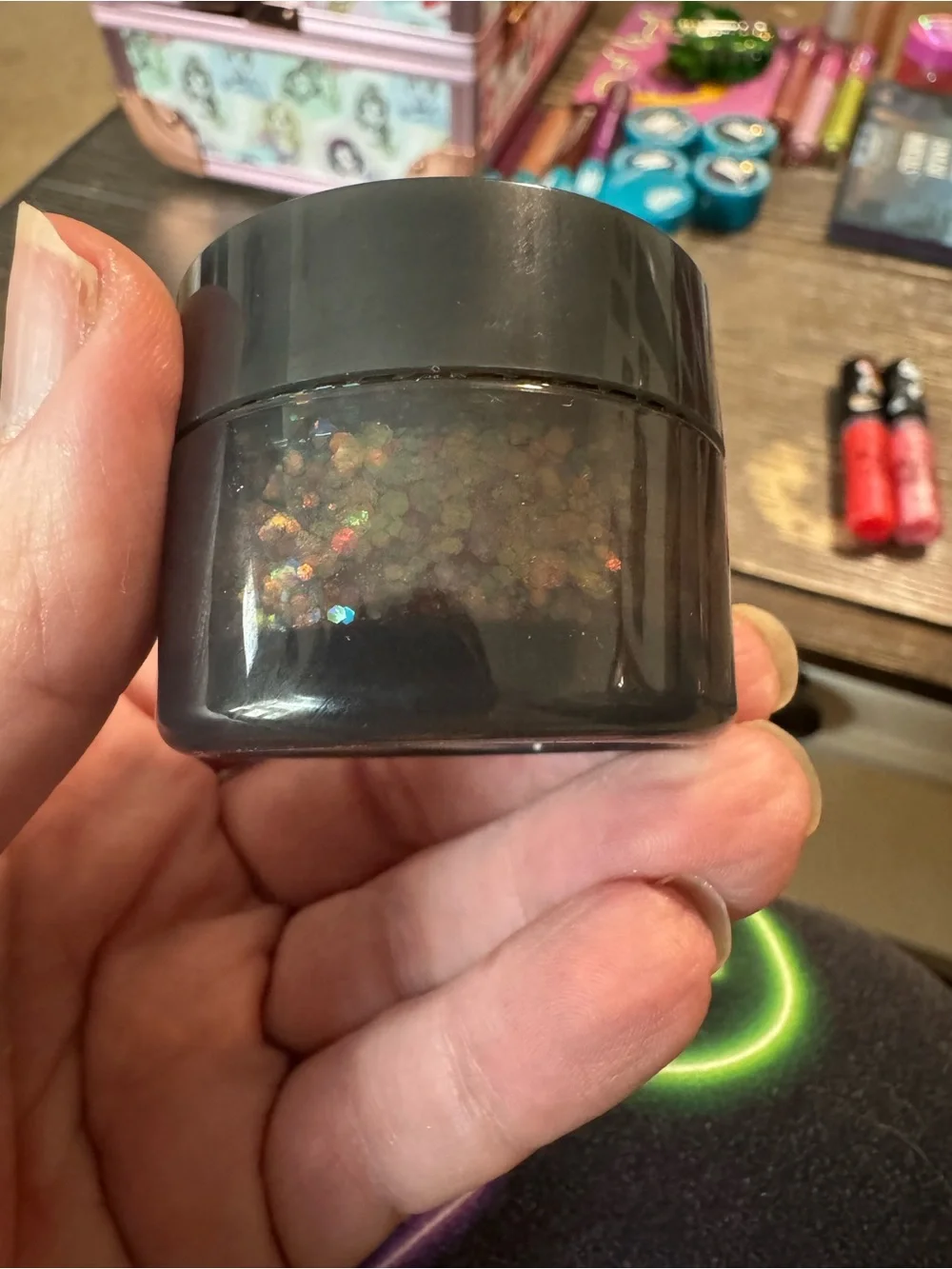 Nightmare Before Christmas Lip Shine Duo with Glitter Gel